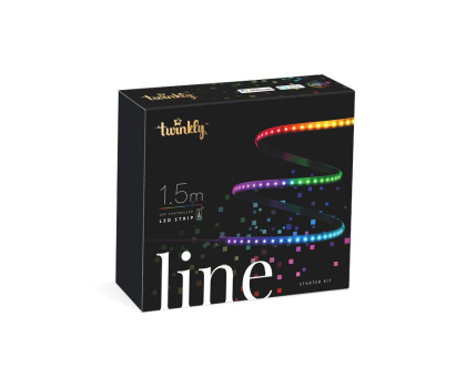 Inteligentne oświetlenie Twinkly Taśma Line Starter Kit 90 LED 1,5 M Czarny